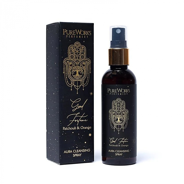 Spray curățare aură Good Fortune - Paciuli & Portocală [1]
