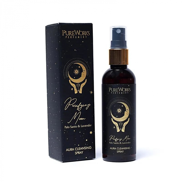 Spray curățare aură Purifying Moon - Palo Santo & Lavandă [1]