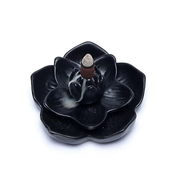 Suport ardere conuri parfumate - Floare de Lotus [1]