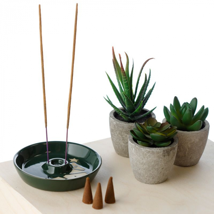 Suport ardere conuri și bețișoare - Brad [4]