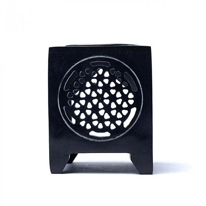 Suport cu sită pentru tămâie/ierburi/bakhoor - Flower of Life [2]