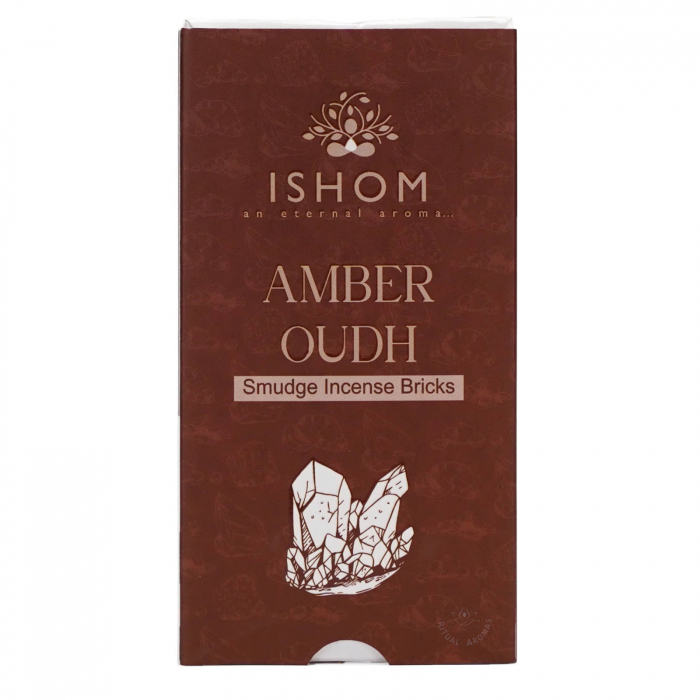 Tablete naturale pentru fumigație Ishom - Ambră & Oud [3]