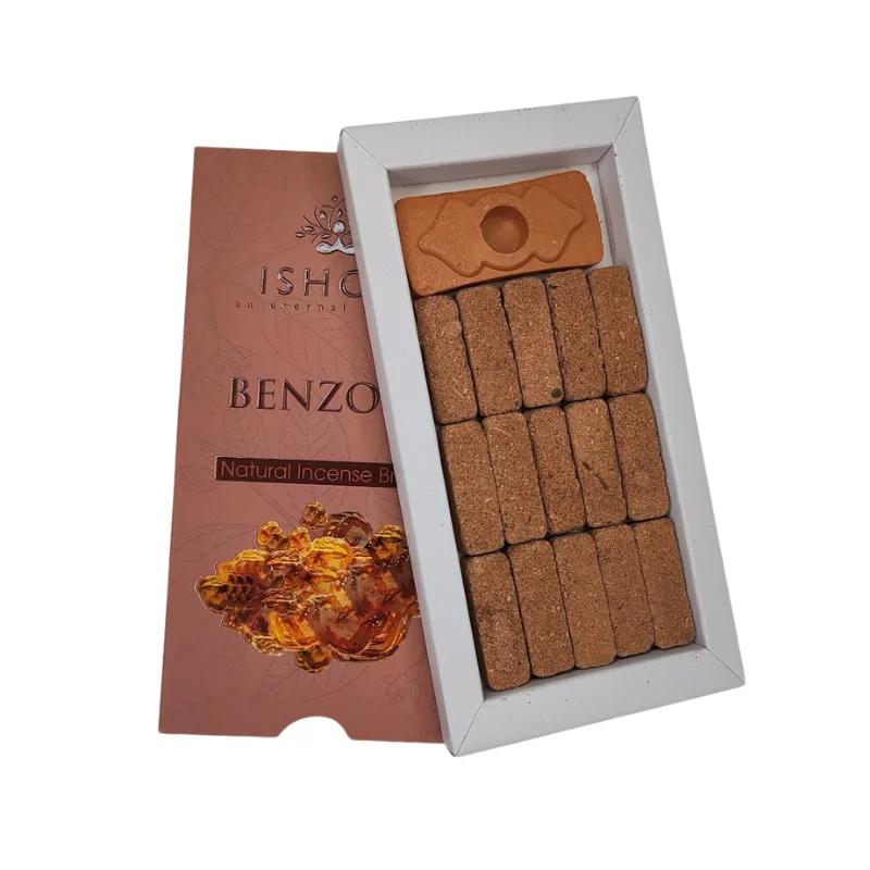 Tablete naturale pentru fumigație Ishom - Benzoin [2]