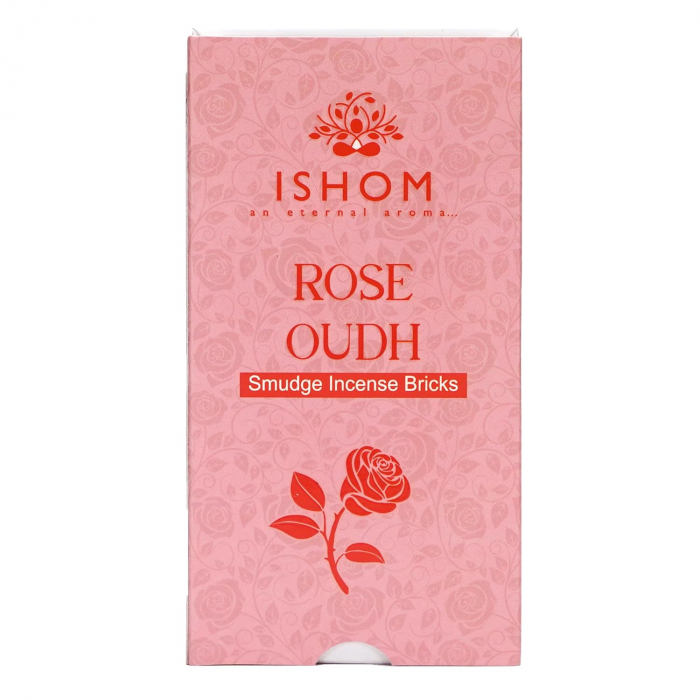 Tablete naturale pentru fumigație Ishom - Trandafir & Oud [3]