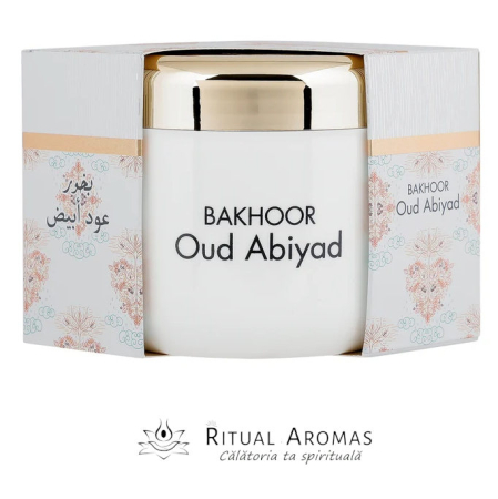 Bakhoor - Bakhoor Oud Abyiad 70g, Hamidi