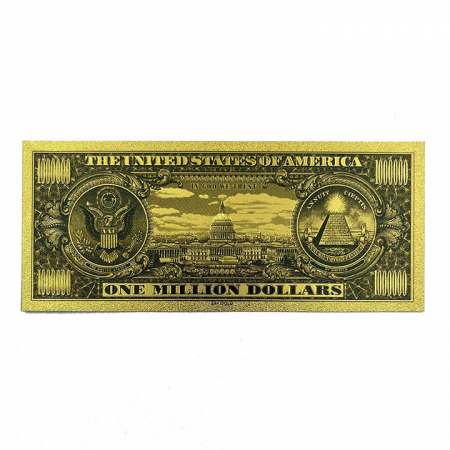 Bancnotă aurie de 1 000 000 USD (1 milion de dolari) [2]