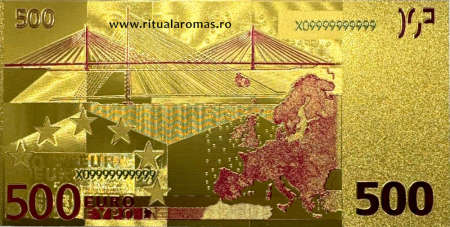 Bancnotă aurie din polimer - 500 EUR [1]