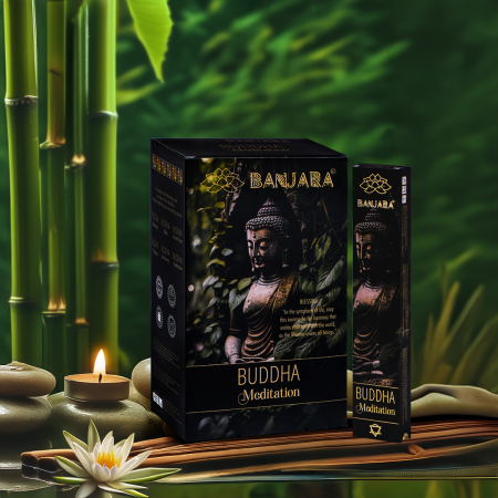 Bețișoare Banjara Buddha - Meditație [2]