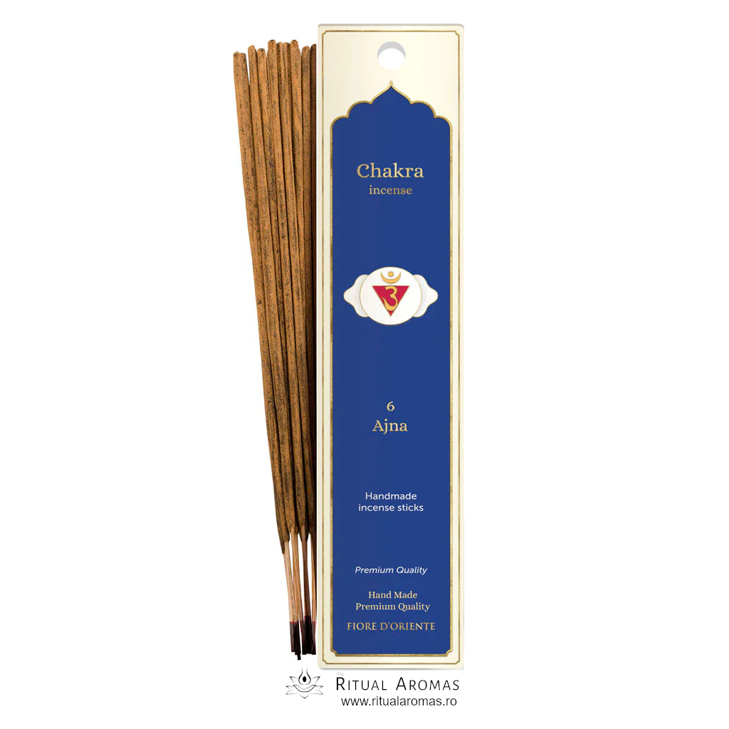 Bețișoare parfumate Fiore D'Oriente - Bețișoare Chakra 6 - Ajna