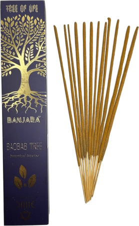 Bețișoare parfumate botanice Banjara - Arborele Baobab [1]