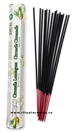 Bețișoare Ayurvedic - Bețișoare parfumate din plante, Stamford - Citronella