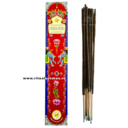Bețișoare parfumate Indian Heritage - Lemn de Santal