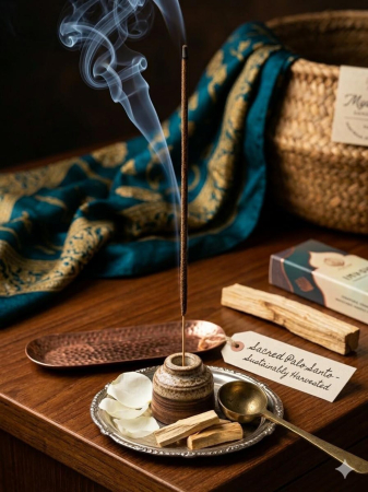 Bețișoare Parfumate Palo Santo Sree Vani Indian Heritage 15g [3]