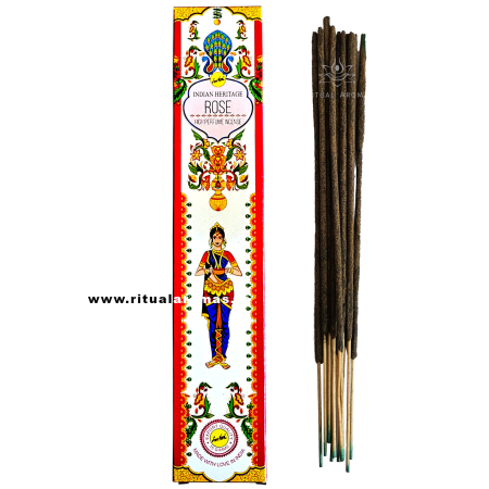 Bețișoare Sree Vani - Bețișoare parfumate Indian Heritage - Trandafir