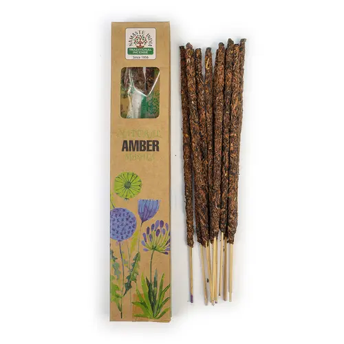 Bețișoare Namaste India - Bețișoare parfumate Namaste India Natural - Ambră