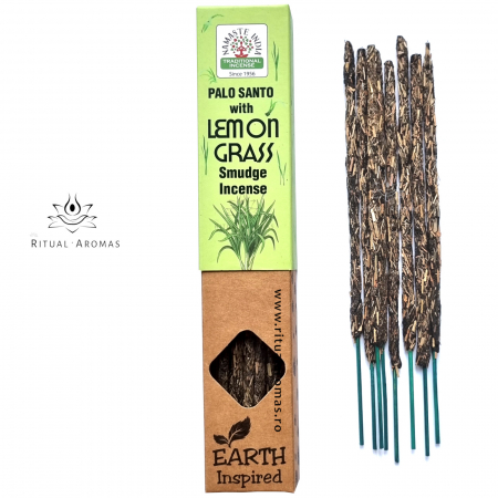 Bețișoare parfumate - Bețișoare parfumate Namaste India - Palo Santo cu Lemongrass