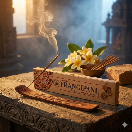 Bețișoare parfumate Natural Goloka - Frangipani [1]