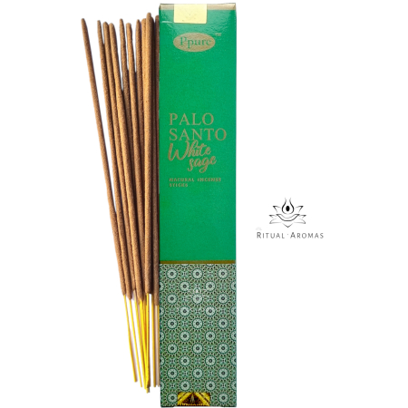 Bețișoare parfumate Ppure - Bețișoare parfumate Ppure - Palo Santo & Salvie albă