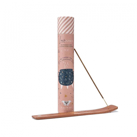Bețișoare PureWorks Perfumery - Bețișoare parfumate PureWorks - Love potion + suport lemn