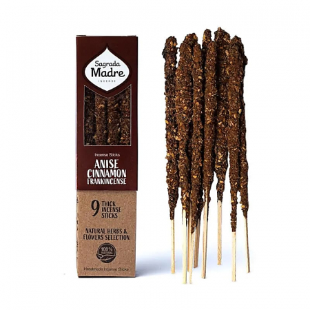 Bețișoare parfumate - Bețișoare Sagrada Madre Herbal - Anason, Scorțișoară, Tămâie