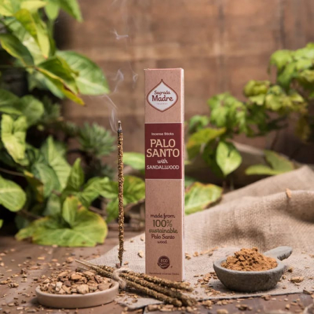 Bețișoare Sagrada Madre - Palo Santo & Sandal [1]