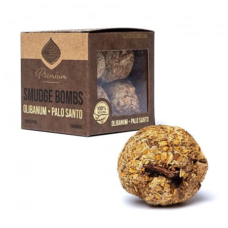 Bile / Tablete fumigație - Bile de fumigație Sagrada Madre Premium - Olibanum & Palo Santo