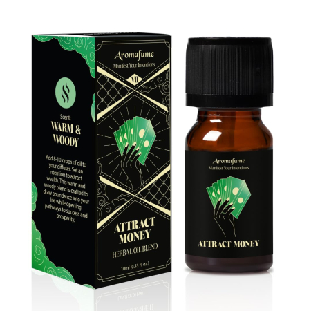Uleiuri manifestare - Blend herbal pentru manifestare - Attract Money (Atrage bani)