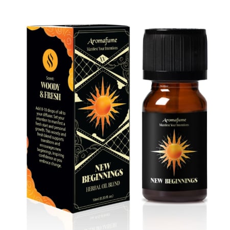 Uleiuri manifestare - Blend herbal pentru manifestare - New beginnings (Noi începuturi)