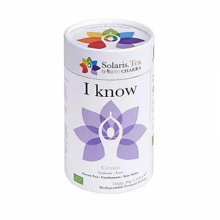 Ceai Chakra - Ceai organic Chakra 7 Solaris - I know (Eu știu)