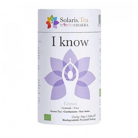 Ceai organic Chakra 7 Solaris - I know (Eu știu) [2]