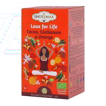 Ceai Chakra - Ceai organic Shoti Maa - Love for life - Bucurie