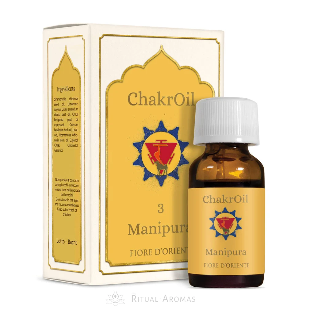 Aromaterapie - Ulei Chakra 3 - Manipura "Inspirație și claritate"