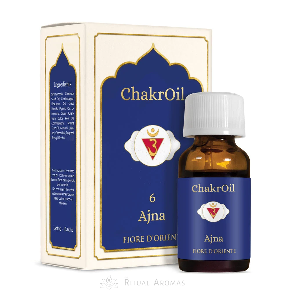 Uleiuri esențiale și Mir - Ulei Chakra 6 - Ajna "Intuiție și echilibru"