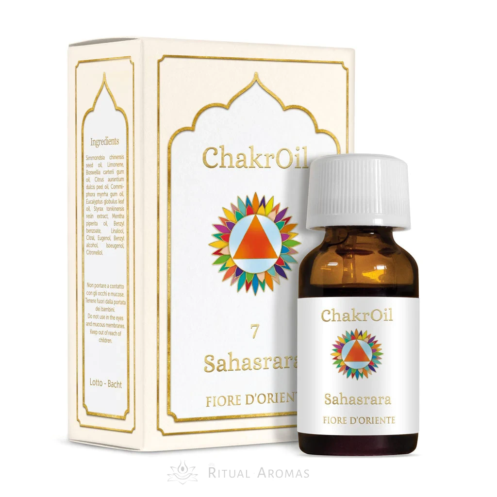 Uleiuri esențiale și Mir - Ulei Chakra 7 -  Sahasrara "Conștiința pură"