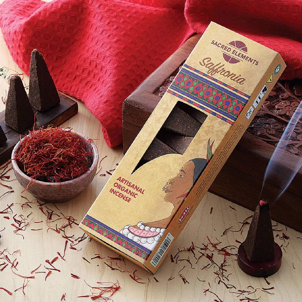 Conuri parfumate artizanale, organice - Șofran [1]