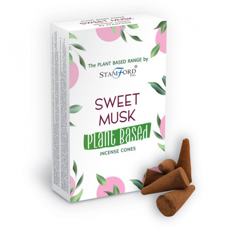 Conuri parfumate - Conuri parfumate din plante - Sweet Musk