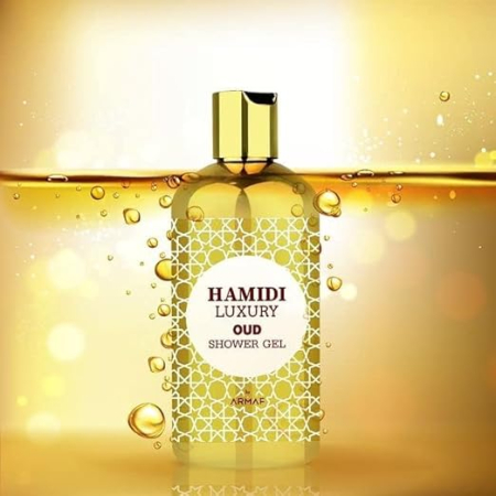 Gel de duș Oud, 500ml - Hamidi Luxury [2]