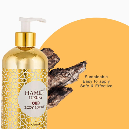 Loțiune de corp Oud, 500ml - Hamidi Luxury [1]