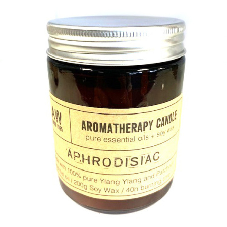 Lumânări parfumate - Lumânare parfumată, ceară de soia - Afrodisiac, 200g