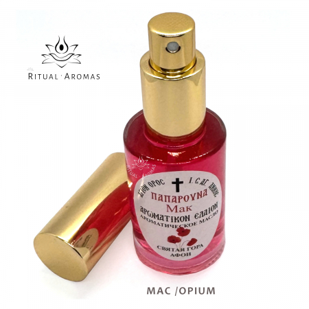 Uleiuri esențiale și Mir - Mir cu pulverizator - Mac/Opium - 30ml