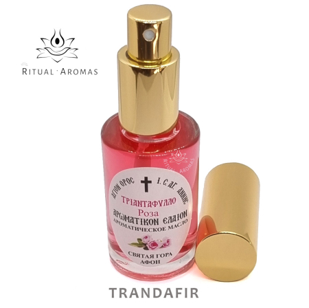 Uleiuri esențiale și Mir - Mir cu pulverizator - Trandafir - 30ml