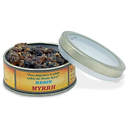 Tămâie / Smirnă / Rășini prețioase - Rășină pentru fumigație Smirnă, 60g