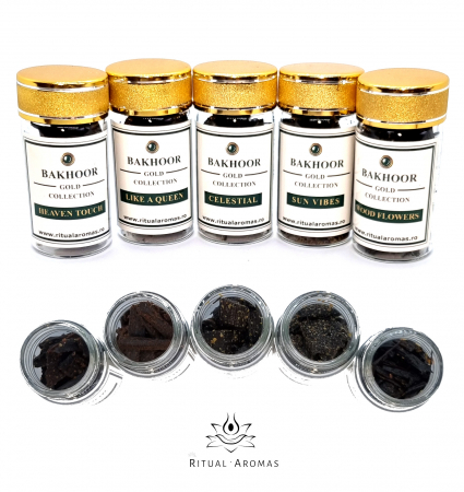 Set Bakhoor Gold Collection, 5x10g [3]