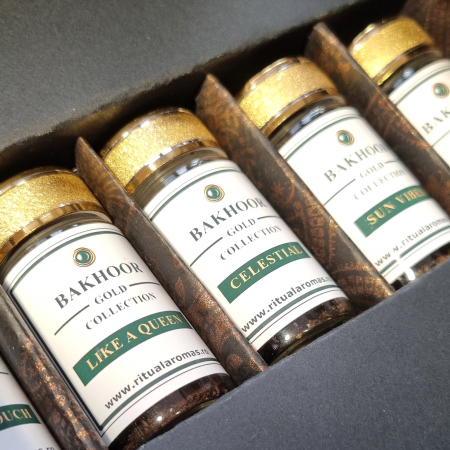 Seturi cadou - Set Bakhoor Gold Collection, 5x10g