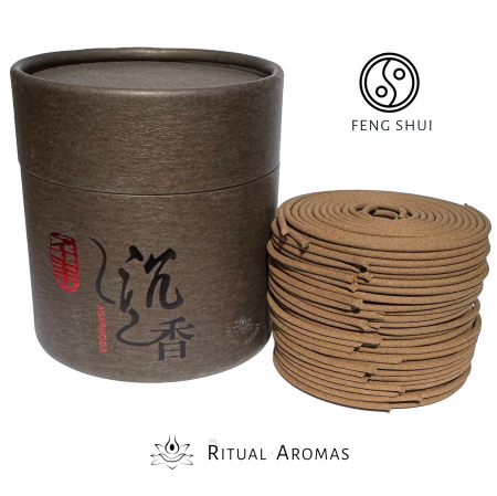 Spirale Feng Shui - Spirale pentru fumigații  - Lemn de Agar