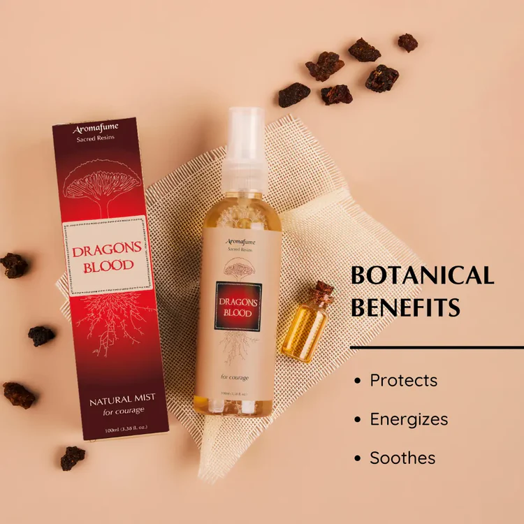 Spray natural Aromafume Sângele Dragonului 100 ml – purificare energetică și protecție | Ritual Aromas [1]