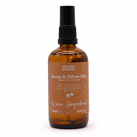 Crăciun 2025 - Spray pentru cameră și pernă - Turtă dulce caldă