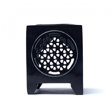 Suport cu sită pentru tămâie/ierburi/bakhoor - Flower of Life [1]