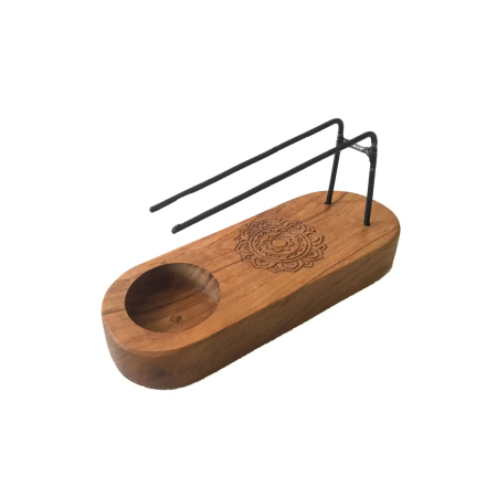 Palo Santo - Suport mic pentru Salvie și Palo Santo, design Mandala