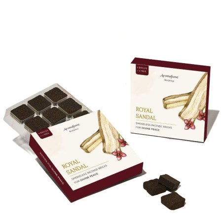 Tablete aromatice / Ceară parfumată - Tablete Aromafume - Lemn de Santal regal
